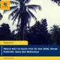 Weton Hari Ini Senin Pon 15 Juni 2026, Simak Kalender Jawa dan Maknanya