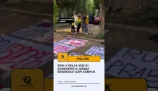 BEM UI Gelar Aksi di Bundaran HI, Massa Berangkat dari Kampus