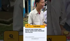 Beruntung! Siswa SMA Dapat Vespa dari Program Teh Pucuk