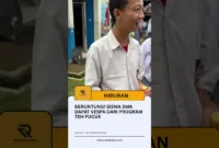 Beruntung! Siswa SMA Dapat Vespa dari Program Teh Pucuk