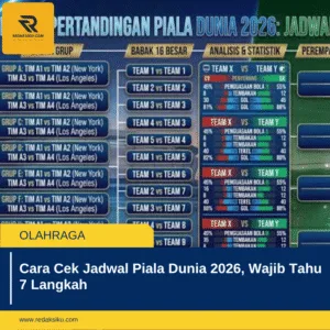 Cara Cek Jadwal Piala Dunia 2026, Wajib Tahu 7 Langkah Cara Cek Jadwal Piala Dunia 2026, Wajib Tahu 7 Langkah