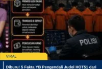 Diburu! 5 Fakta YB Pengendali Judol HOT51 dari Luar Negeri