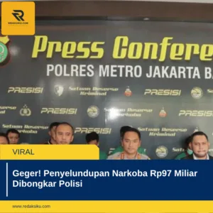 Geger! Penyelundupan Narkoba Rp97 Miliar Dibongkar Polisi Geger! Penyelundupan Narkoba Rp97 Miliar Dibongkar Polisi