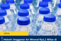 Heboh! Anggaran Air Mineral Rp1,1 Miliar di Medan Jadi Sorotan