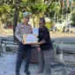 Jelang Bhayangkara, Satlantas Barru Salurkan Sembako