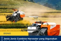 Jenis-Jenis Combine Harvester yang Digunakan di Indonesia dan Perbedaan Fungsinya untuk Berbagai Lahan