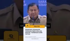 Prabowo Tegaskan Terbuka pada Usulan Rakyat, Termasuk dari TikTok