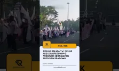 Ribuan Massa TMI Gelar Aksi Damai Dukung Program Kerakyatan Presiden Prabowo