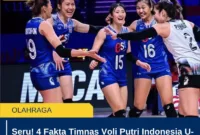 Seru! 4 Fakta Timnas Voli Putri Indonesia U-18 vs Thailand Malam Ini