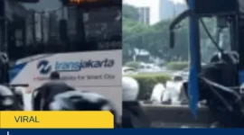 Terbaru! 4 Fakta Penumpang Ngamuk di Transjakarta Koridor 5