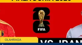 Terbaru! Jam Tayang Belgia vs Iran Piala Dunia 2026 Besok