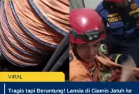 Tragis tapi Beruntung! Lansia di Ciamis Jatuh ke Sumur Saat Mati Lampu, Begini Kronologinya