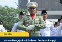 Momen Mengejutkan! Prabowo Subianto Panggil Komandan Usai Upacara Hari Pancasila, Ada Apa?