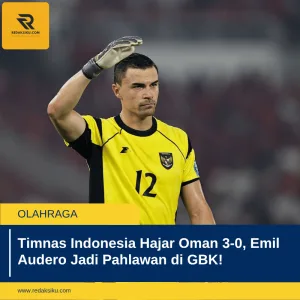 TIMNAS INDONESIA HAJAR OMAN 3-0, EMIL AUDERO JADI PAHLAWAN DI GBK!