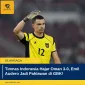 Timnas Indonesia Hajar Oman 3-0, Emil Audero Jadi Pahlawan di GBK!