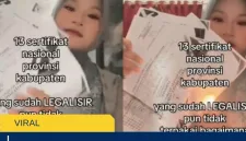 Viral! Wanita Bakar 13 Sertifikat Prestasi, Curhatannya Bikin Netizen Terbelah
