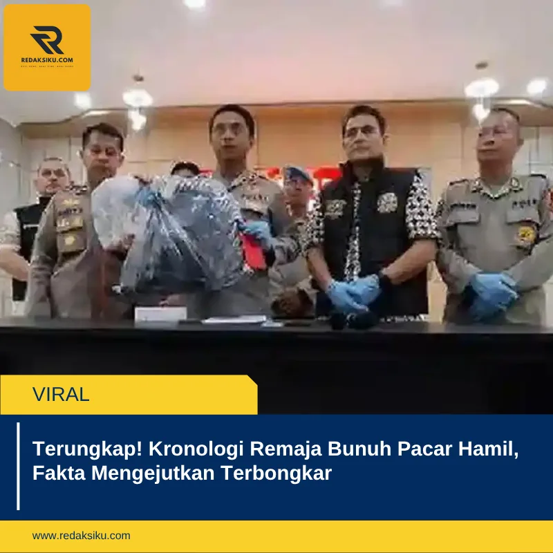 Terungkap! Kronologi Remaja Bunuh Pacar Hamil, Fakta Mengejutkan Terbongkar