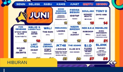 JADWAL JAKARTA FAIR 14 JUNI 2026: TONY Q, DHYO HAW, DAN ORSKA TAMPIL MALAM INI