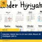 Kalender Hijriah Hari Ini 14 Juni 2026, Masuk 28 Dzulhijjah 1447 H