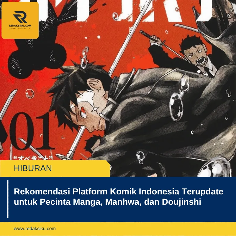 Rekomendasi Platform Komik Indonesia Terupdate untuk Pecinta Manga, Manhwa, dan Doujinshi
