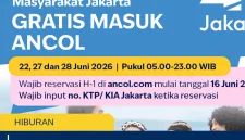 Gratis Masuk Ancol Masih Berlaku sampai 19 Juni 2026, Reservasi Terakhir Hari Ini