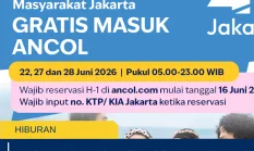 Gratis Masuk Ancol Masih Berlaku sampai 19 Juni 2026, Reservasi Terakhir Hari Ini
