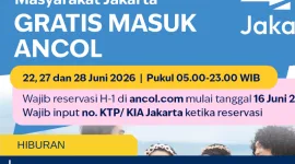 Gratis Masuk Ancol Masih Berlaku sampai 19 Juni 2026, Reservasi Terakhir Hari Ini