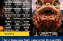Seru! Barongsai Night Jakarta Fair 19 Juni 2026, Catat Lokasi dan Jamnya