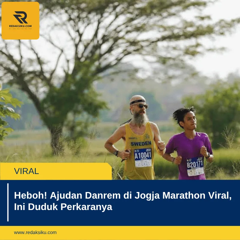 Heboh! Ajudan Danrem di Jogja Marathon Viral, Ini Duduk Perkaranya