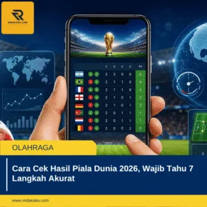 Cara Cek Hasil Piala Dunia 2026, Wajib Tahu 7 Langkah Akurat