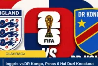Inggris vs DR Kongo, Panas 6 Hal Duel Knockout Piala Dunia