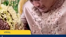 Niat Lap Air Mata, Bapak Pengantin Ini Malah Ambil Rokok! Momen Haru Auto Jadi Ngakak