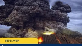 Waspada! Gunung Ibu Erupsi Pagi Ini, Sudah 45 Kali Sepekan