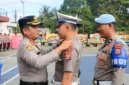 Sebanyak 27 personel Polres Barru resmi menerima kenaikan pangkat menjelang Hari Bhayangkara ke-80.