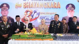 Syukuran Hari Bhayangkara, Polres Barru Perkuat Pengabdian