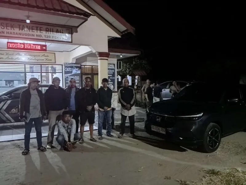 Laporan Call Center 110 Ungkap Dugaan Pencurian Mobil, Polsek Tanete Rilau Amankan HR-V
