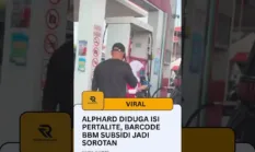 Alphard Diduga Isi Pertalite, Barcode BBM Subsidi Jadi Sorotan