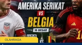 Amerika Serikat vs Belgia, Terbaru 7 Fakta Live 16 Besar Saat Belgia Unggul Sementara