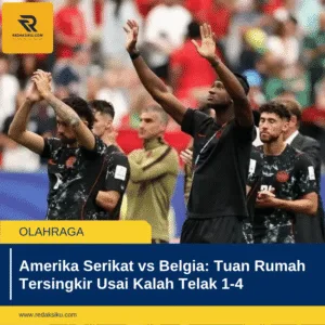 Amerika Serikat vs Belgia: Tuan Rumah Tersingkir Usai Kalah Telak 1-4