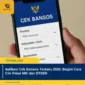 Aplikasi Cek Bansos Terbaru 2026, Begini Cara Cek Pakai NIK dan DTSEN