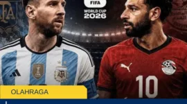 Argentina vs Mesir: Mesir Unggul Sementara, Messi dan Tim Tango Tertekan