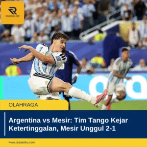 Argentina vs Mesir: Tim Tango Kejar Ketertinggalan, Mesir Unggul 2-1 Argentina vs Mesir: Tim Tango Kejar Ketertinggalan, Mesir Unggul 2-1