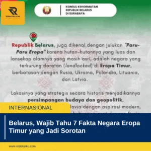 Belarus, Wajib Tahu 7 Fakta Negara Eropa Timur yang Jadi Sorotan Belarus, Wajib Tahu 7 Fakta Negara Eropa Timur yang Jadi Sorotan