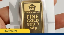 Harga Emas Hari Ini 17 Juli 2026 Turun, Antam Jadi Rp2.606.000 per Gram