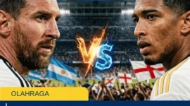 Jadwal Argentina vs Inggris: Messi dan Bellingham Berebut Tiket Final Piala Dunia