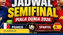 Jadwal Prancis vs Spanyol, Duel Menuju Final Piala Dunia