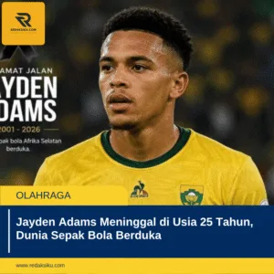 Jayden Adams Meninggal di Usia 25 Tahun, Dunia Sepak Bola Berduka