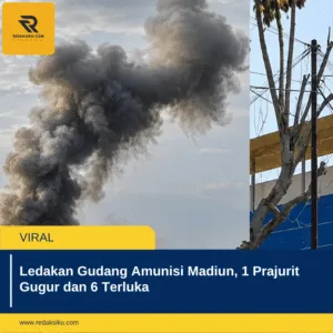 Ledakan Gudang Amunisi Madiun, 1 Prajurit Gugur dan 6 Terluka