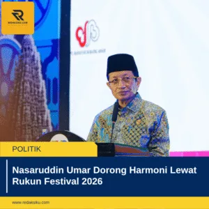Nasaruddin Umar Dorong Harmoni Lewat Rukun Festival 2026