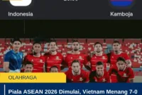Piala ASEAN 2026 Dimulai, Vietnam Menang 7-0 dan Indonesia Bersiap Hadapi Kamboja